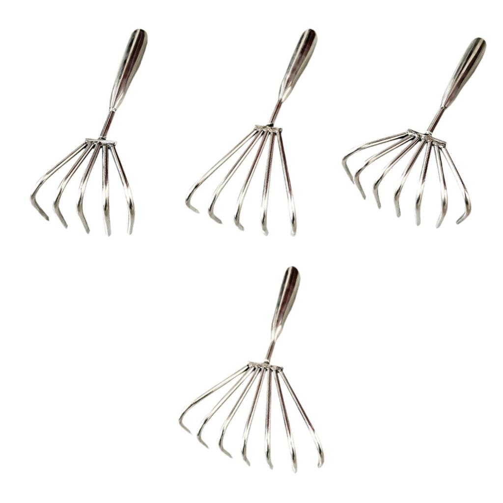 Claw Rake Multipurpose Hand Rake for Beach Clamming Digging Accessories