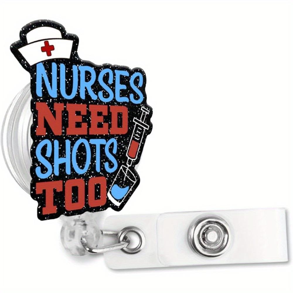 

Черный бейдж-ролик. Выдвижной зажим-крокодил, забавный подарок с медицинской ID для медсестер и офисных сотрудников. прозрачный