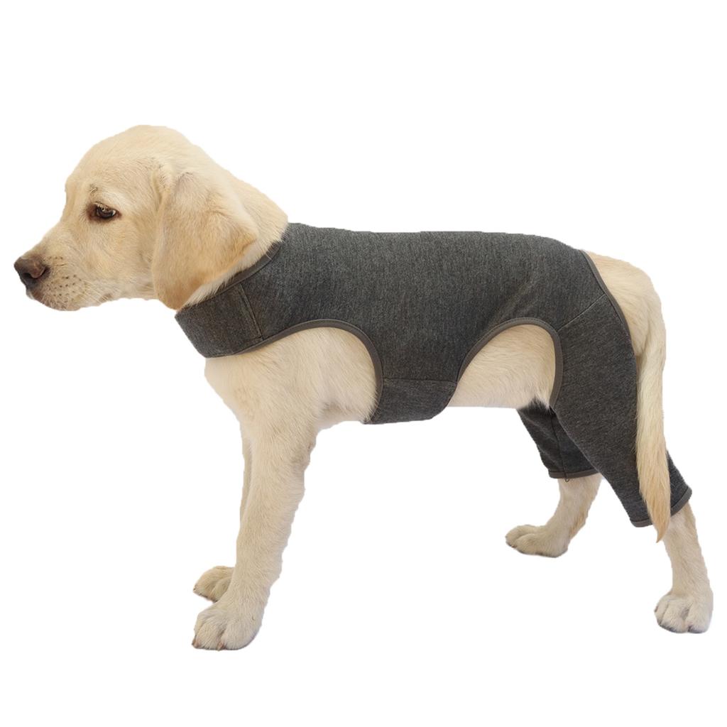 Adjustable Dog Legs Sleeve Prevents Wounds and Provide Warmth for Recovery Against Licking Assists In Healing Brace