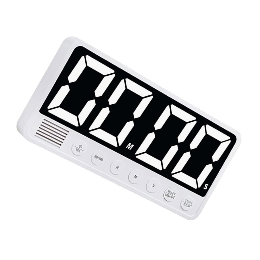Digitaler Timer Zähl-Up/Down-Timer Tisch-Magnet-Timer LED-Anzeige Timer Koch-Timer Stoppuhr für Klassenzimmer Büro