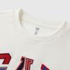 GAP Boy's Faux Two-Piece Cotton Logo Long-Sleeve T-Shirt
