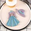 Dress/Hat Shaped Silicone Mold Handmade Mould Candle Soap Making Mold for DIY
