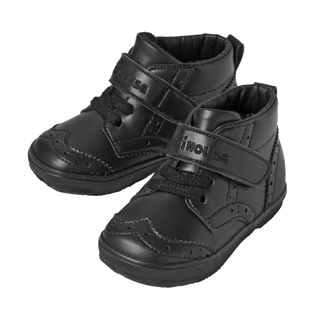 MIKI HOUSE Baby Shoes 2E 11-9302-495 Black, 16.0 cm,