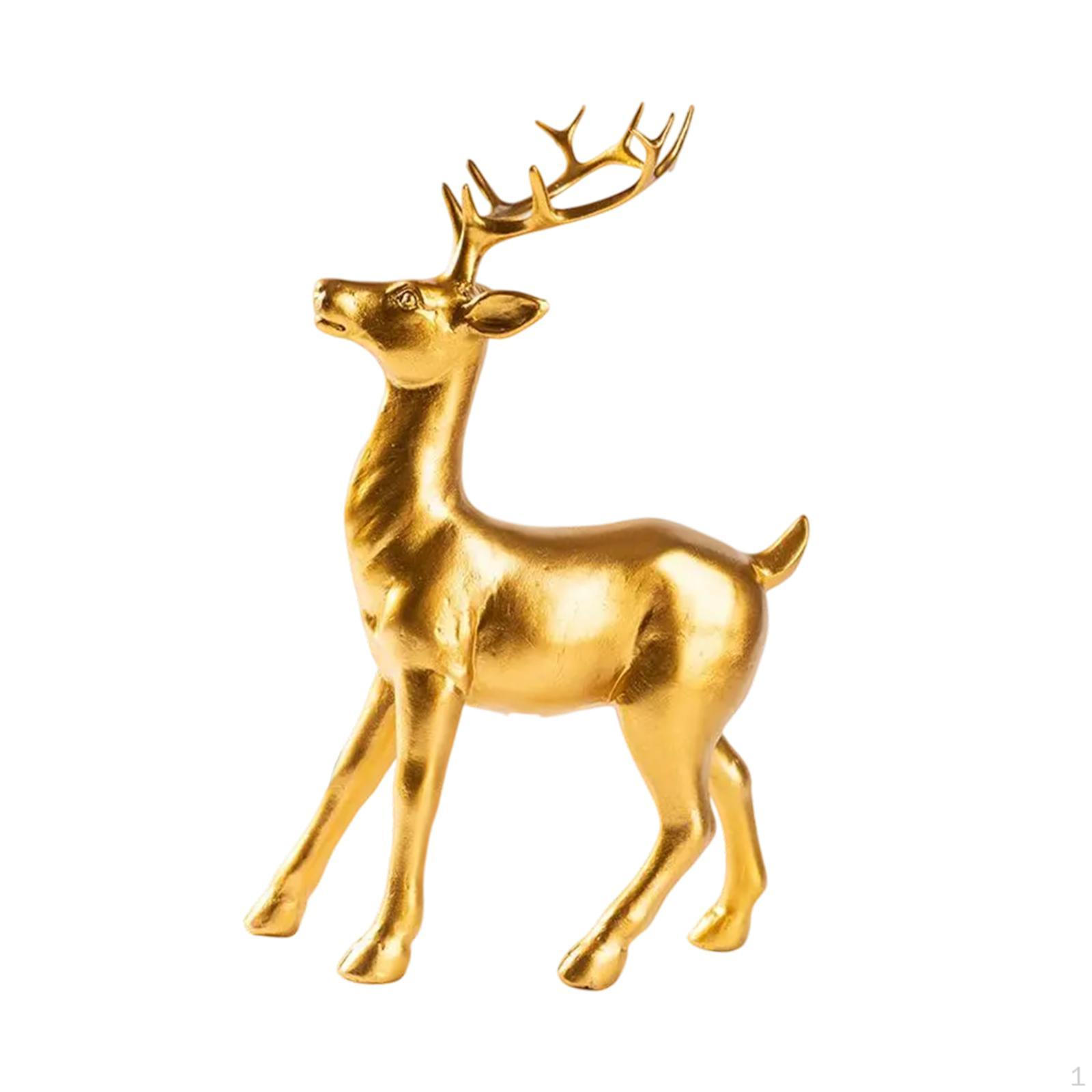 

Фигурка CERF, изделия из смолы, декоративный офис для дома standing_gold