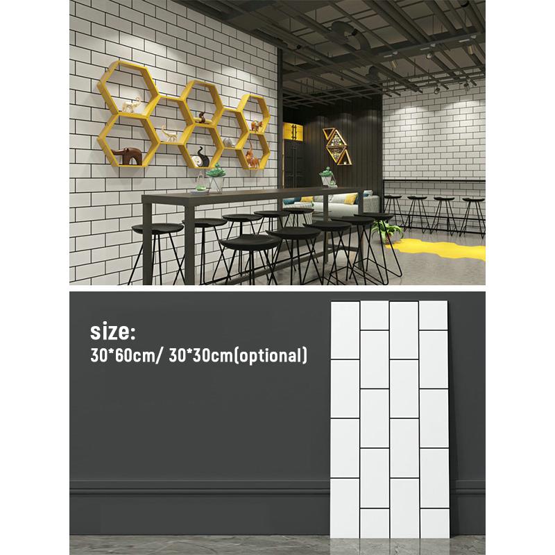 10Pcs Waterproof Marble Tiles Sticker PVC Self Adhesive Vinyl Wall Stickers Bathroom Kitchen Cupboard Backsplash Decor Decals