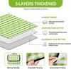 Extra Large 3 Layer Picnic Blanket, Waterproof Thickened Foldable Outdoor Mat for Beach Camping Park Home