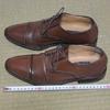 A.Testoni Black Label Leather Dress Shoes Straight Cap Toe Brown 8H / 26.5 /XRA4(USED)