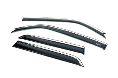 Parabrisas con cromo (4 piezas, Niken) para Toyota 4Runner 2009-2024