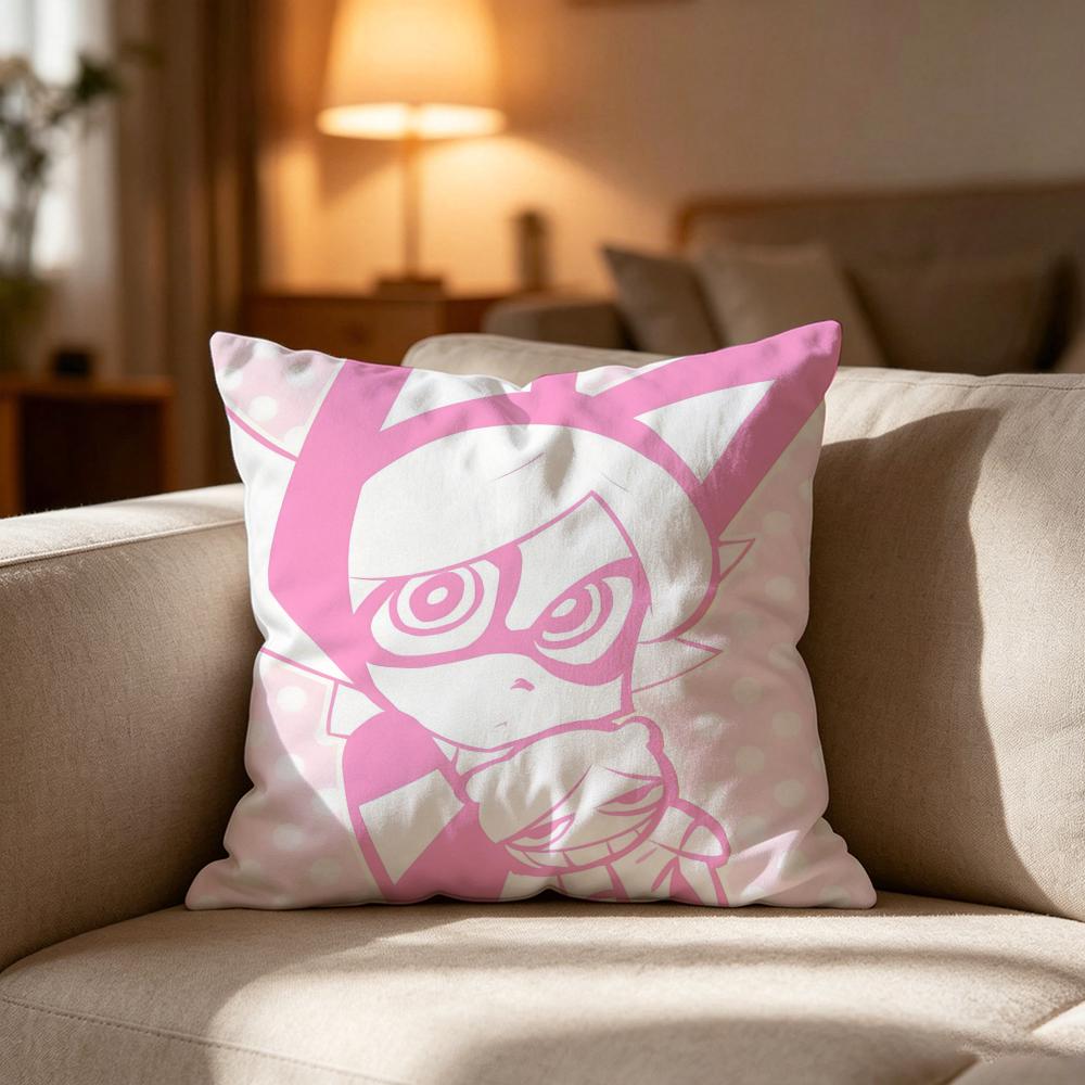 Psycho Ccuties Anime Pillow Case Cushion Cover Soft Washable Pillow Case MultiScene For Couch Bed Travel Office Use