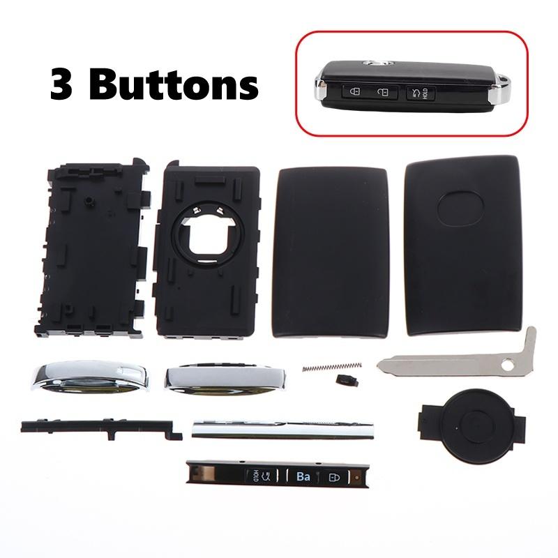 

2/3/4 Buttons Smart Remote Car Key Case Replacement Kit With Emergency Key For 3 Cx30 Axela 2020 Year 3 buttons