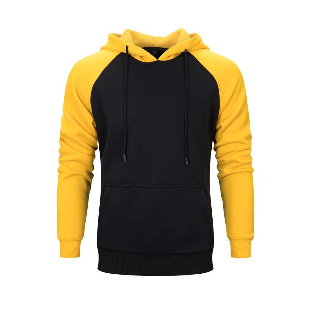 Sport Pullover Fitness männer Hoodies Herbst Winter Kleidung Hülse Patchwork Männer Pullover