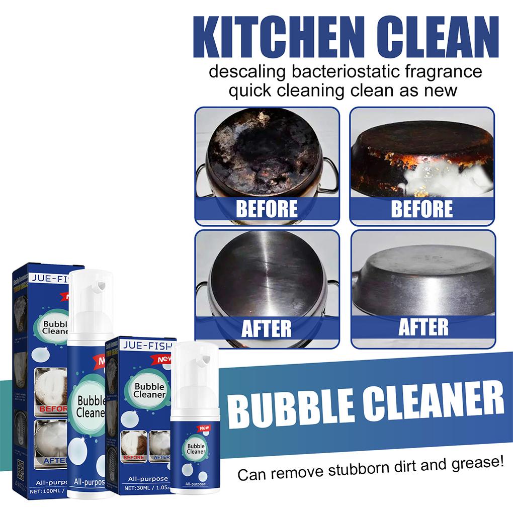 Heavy Stain Foam Cleaner Fast And Safe Dirt Removal For Kitchen Kitchen Cleaner Oil Stain Foam