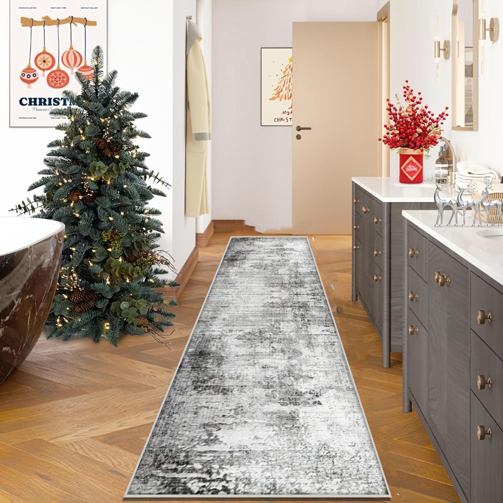 

Simplicitys Printed Fabric Corridor Carpet S светло-серый