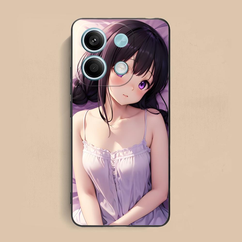 

Hyouka Chitanda Matte TPU Mobile Phone Case for Xiaomi Redmi Note 14 13 12 11 S Pro Plus 4G 5G Colorful Printing Cover Redmi Note 11S 4G