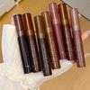 Punk Dark Brown Mirror Water Lip Gloss Red Lip Glaze Transparent Glass Lip Oil Waterproof Liquid Lipstick Clear Tint Makeup