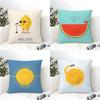 Linen Cushion Covers For Decorative Sofa Home Pillows Case Car Chair Pillows Cases Cartoon Fun Pillow Patterns For Toddlers