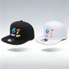 1/2PC Flat Brim Snapback Hat, Breathable, Melting Ice Cream 67 Print, Dopamine Streetwear for Men Women