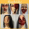 Grusliche Halloween-Geister-Latex-Horror-Maske Cosplay-Requisiten Verrottendes Gesicht Kopfbedeckung