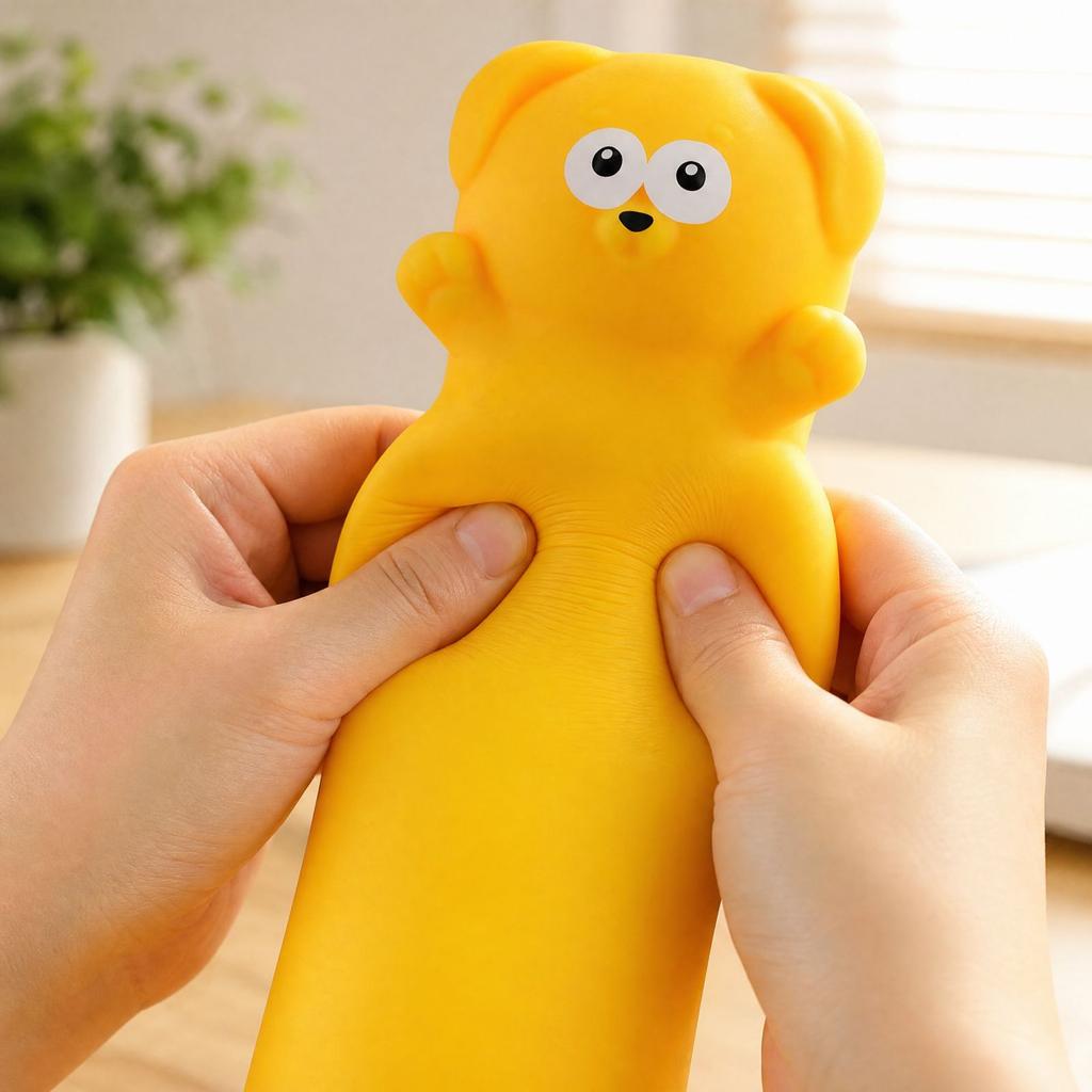 Stretchy Dog Toy, Soft Sensory Toy for Kids and Adults