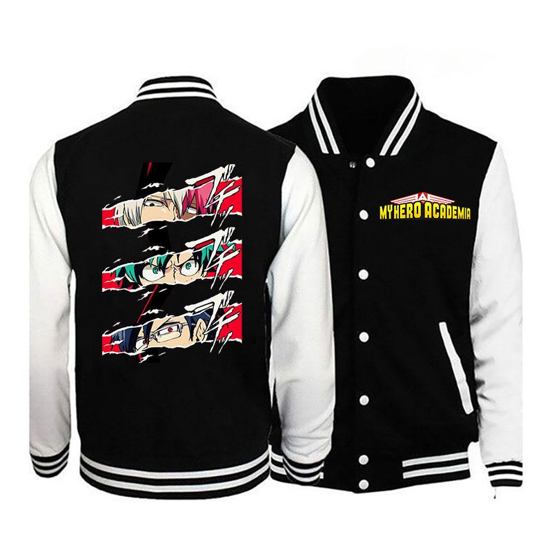 My Hero Academia nová street bunda dámská baseballová uniforma jaro a podzim nová korejská verze volná partnerská bomber bunda