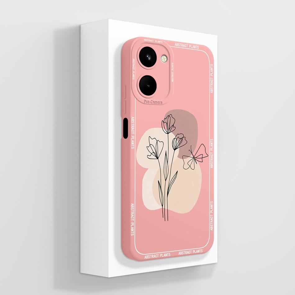 Etui Dla Realme 10 Pro Plus Funda Miękki Płynny Silikon Zaawansowany Tylny Pokrowiec Dla Realme10 4G 5G Wysokiej Jakości Ochrona Telefonu Coque