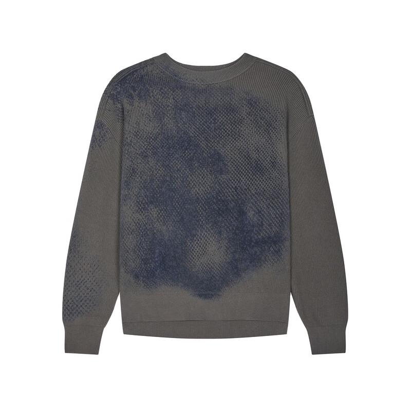 CROQUIS Men's 2024 Autumn Casual H-Fit Round Neck Long Sleeve Sweater