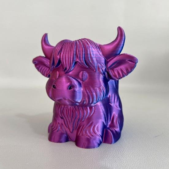 Trailer Hitch Cover Highland Cow Design Scratch Resistant Plastic Ball Cap Small Trailer Hitch Cover Funny Truck Accessory