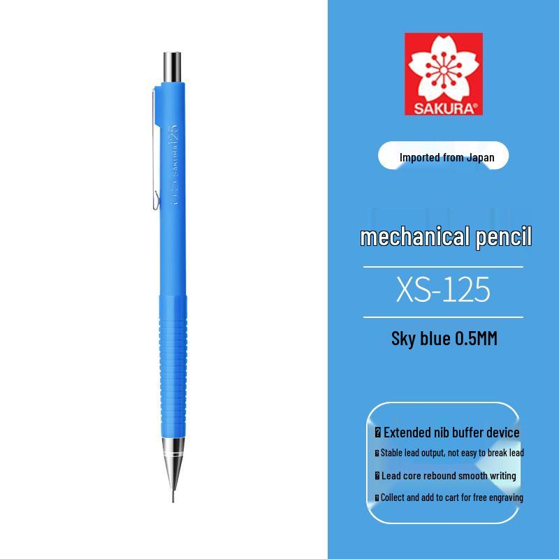 Japan Sakura Mechanical Pencil - 0.3mm, 0.5mm, 0.7mm, 0.9mm for Manga & Hand-painted Design
