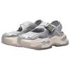 Fila Fusion Bianco Sandal Retro Comfortable Fashionable Casual Hard Candy Sandals Women sandals Silver T12W521703F-GA