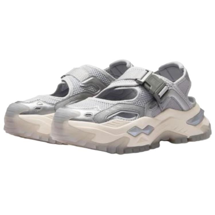 Fila Fusion Bianco Sandal Retro Comfortable Fashionable Casual Hard Candy Sandals Women sandals Silver T12W521703F-GA