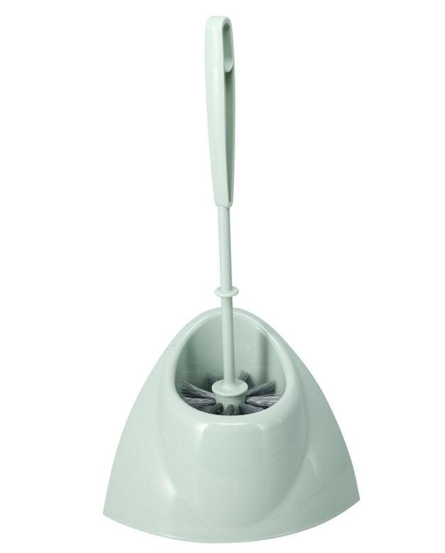 Szczotka Łazienkowa WC Ze Stojakiem Narożna Plastikowa 36cm 1szt