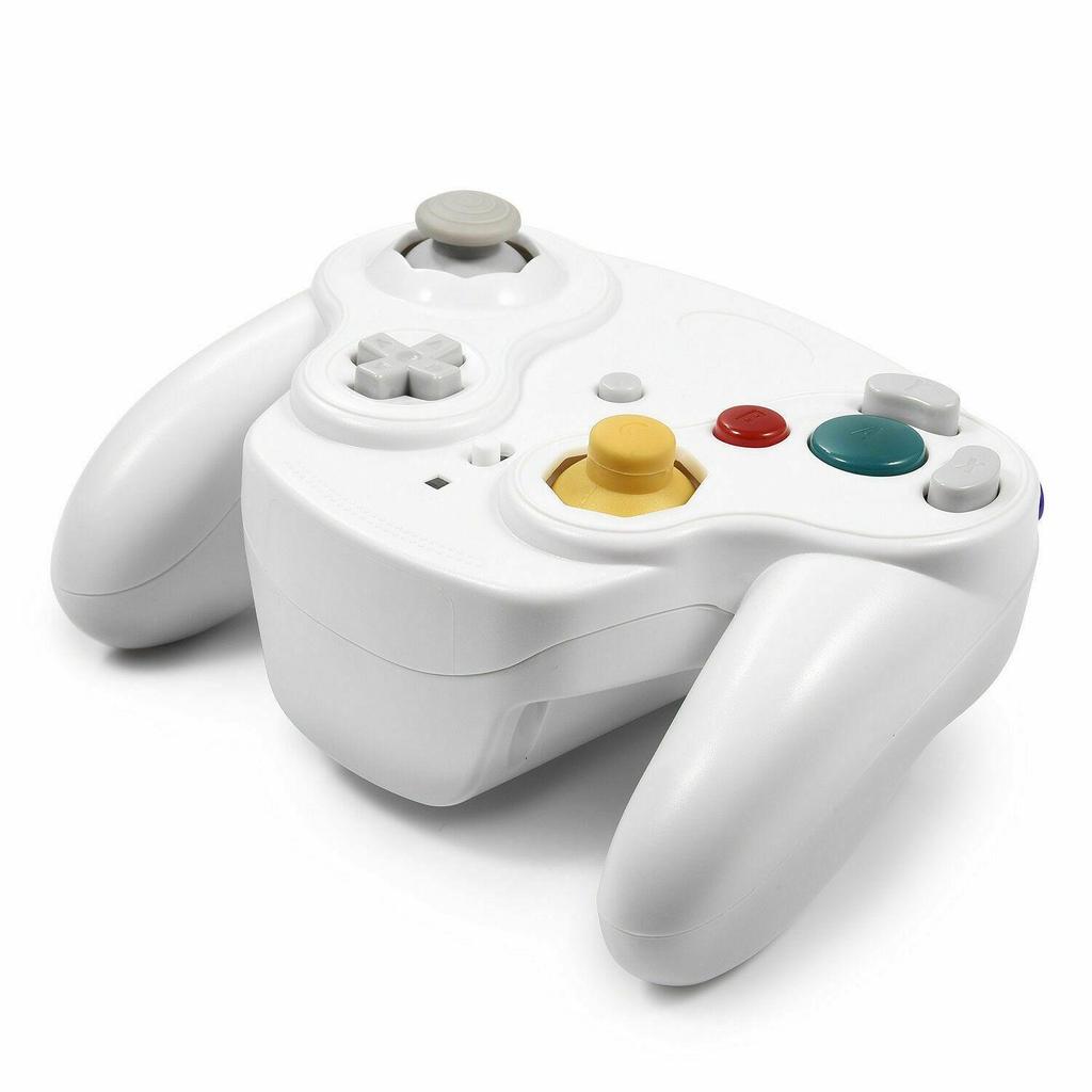 2.4G Wireless NGC Game Controller with Vibration, Compatible with Wii Console, Multi-Color Options