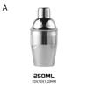 Shaker à Cocktail en Acier Inoxydable 1 Pièce Étanche Outil de Bar Professionnel pour Fête à Domicile Barman Mélange de Boissons