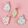 Halloween Ghost Enamel Brooch, Cute Ghost Brooch Pin, Cartoon Ghost Brooch Pin, Funny Little Ghost Brooch, Trendy Accessories for Bag Jacket Backpack