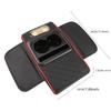 1PC PU Leather Armrest Pad with Cup Holder Tissue Box Car Center Console Height Increasing Armrest Cushion Car Armrest Pillow