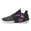 Anta Lite Anti-Slip Durable Mid-Top Basketball Shoes Men Sneakers Black Purple 912321603S-3