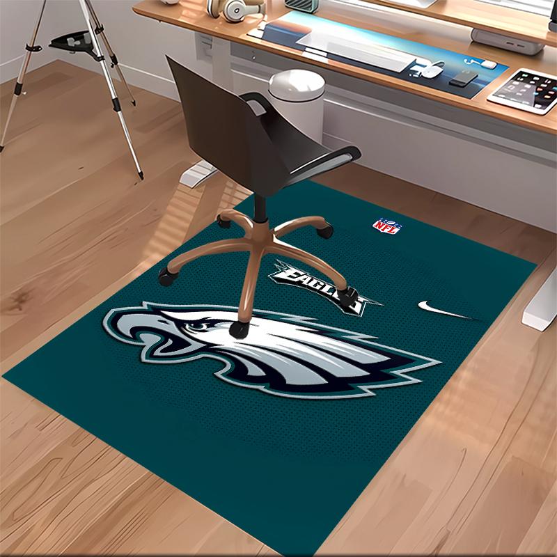 Absorpční omyvatelný koberec s potiskem loga Philadelphia Eagles, Protiskluzové koupelnové předložky, Kuchyňské rohože, Podložka na jógu, Vstup do obývacího pokoje, Koberce na kempování a pikniky