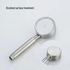 304 Stainless Steel Pressurized Handheld Shower Head Set with Detachable and Descalable Head and Hose