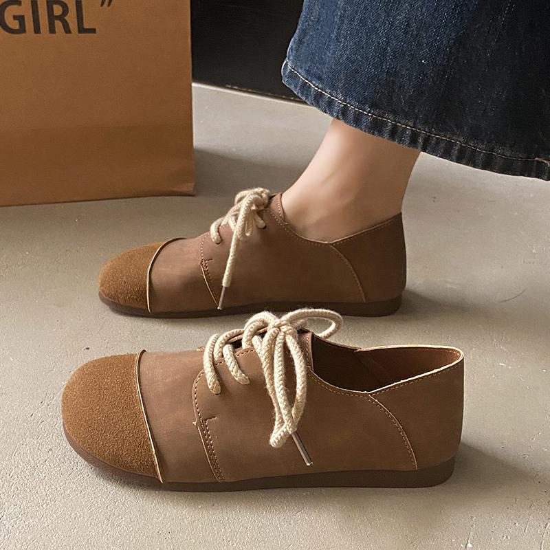 

Модные новые стильные роскошные балетки Элегантные женские балетки Круглый носок Удобные слипоны Женские лоферы Кожаные туфли-лодочки Модные балетки 40