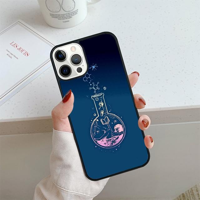Science Chemistry Style Phone Case For iPhone 17 Air 13 12 14 15 16 Cover For Apple Pro Max 6S Plus Coque