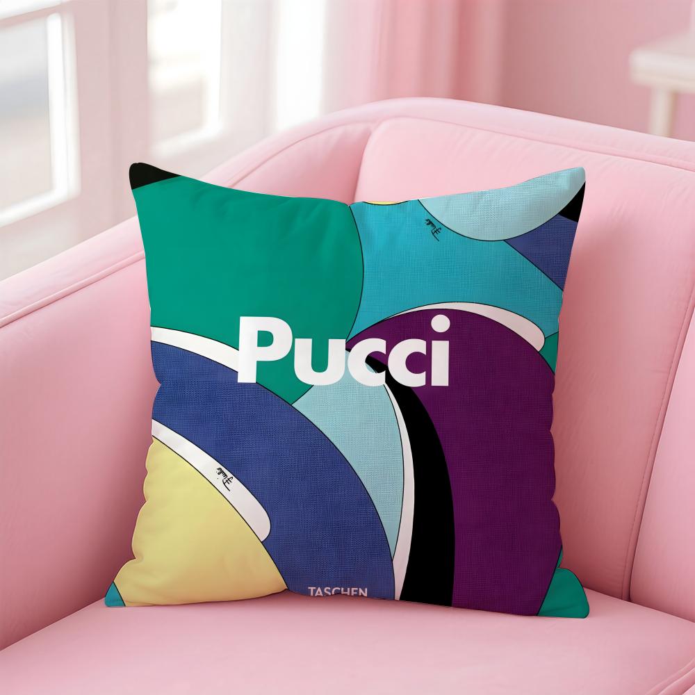 Brand E-Emilio Pucci Srls Cushion Cover Comfortable Reversible Pillow Cover Ideal For Car Sofa Bedroom & Beyond