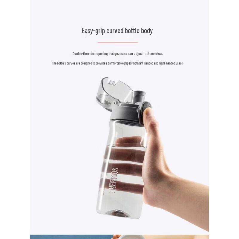 THERMOS Portable Sports Water Bottle with Straw