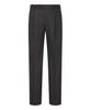 JILLSTUART NEWYORK MEN Semi-Overfit Wool Set-Up Slit Pants - Charcoal Grey (Jnpa6C080Cg)