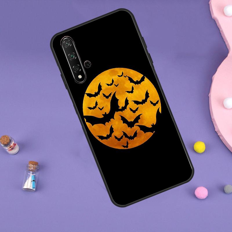 Halloween Vampire Bats For Huawei Nova 10 9 SE 3i 7i 8i 11i 12i Y60 Y61 Y70 Y72 Y73 Y90 Y91 P20 P30 P40 Lite Case