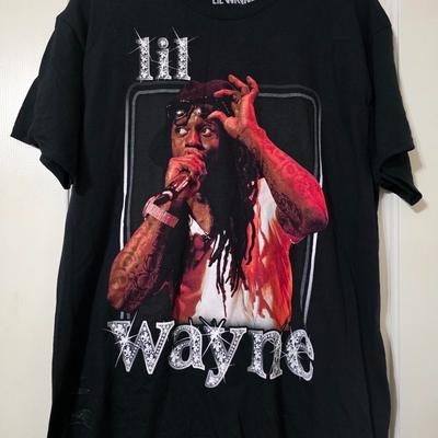 VIntage Lil Wayne Cotton Black Shirt Unisex Concert TU355