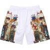 Michael Jackson Dangerous Mesh Short White