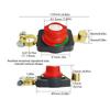12-24V Battery Cut Off Switch Negative Terminal Car Power Switch Isolator  Vehicle Application