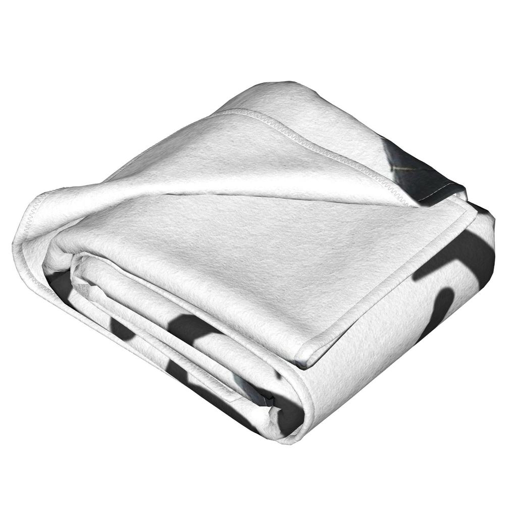 Bad Omens Logo Metalcore Merchandise Black Metal Blanket Flannel Sofa Throw Blanket for Couch Bedding Travel Throws Bedspread