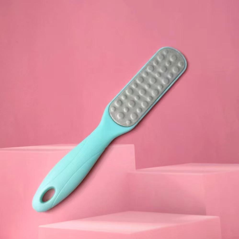 1 Stück Doppelseitige Fußfeile Fersenreibe Harte Tote Haut Hornhaut Professioneller Raspelentferner Edelstahl Fußpediküre-Werkzeuge