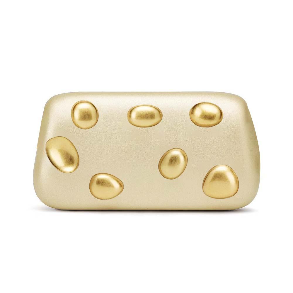 

Women S Shoulder Oblique Span Bag Dingtalk Special-Shaped Styling Bag Dinner Clutch Bag золотой